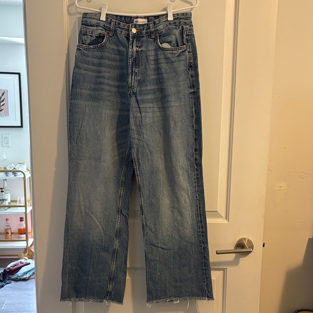 Zara Classic Blue Women's Jeans, Sz 8